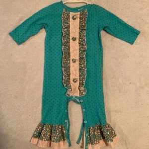 Ricrac & Ruffles Romper